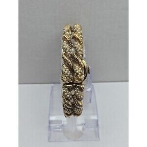 Vintage Sheffield Faux Pearl Bracelet Watch New Battery Swiss Made Manual Wind